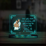3D Acrylic Multi-Led Table Lamp For Anniversary