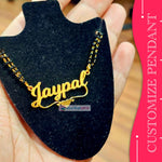 CUSTOMIZE NAME PENDANT love craft gift - 0