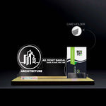 PERSONLIZED ACRYLIC DESK NAME PLATE love craft gift