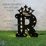 WOODEN ALPHABET R LED NAME LAMP - 0