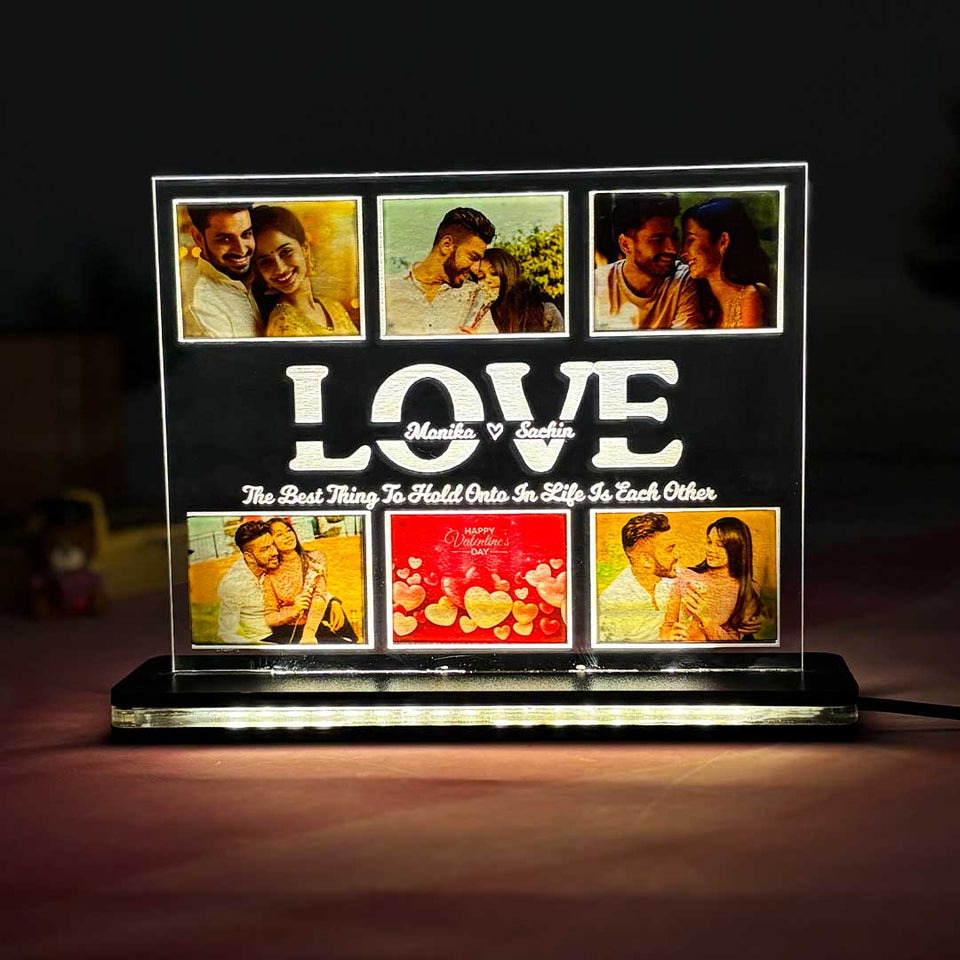 Acrylic Photo Frames and Personalized 3D Lamps