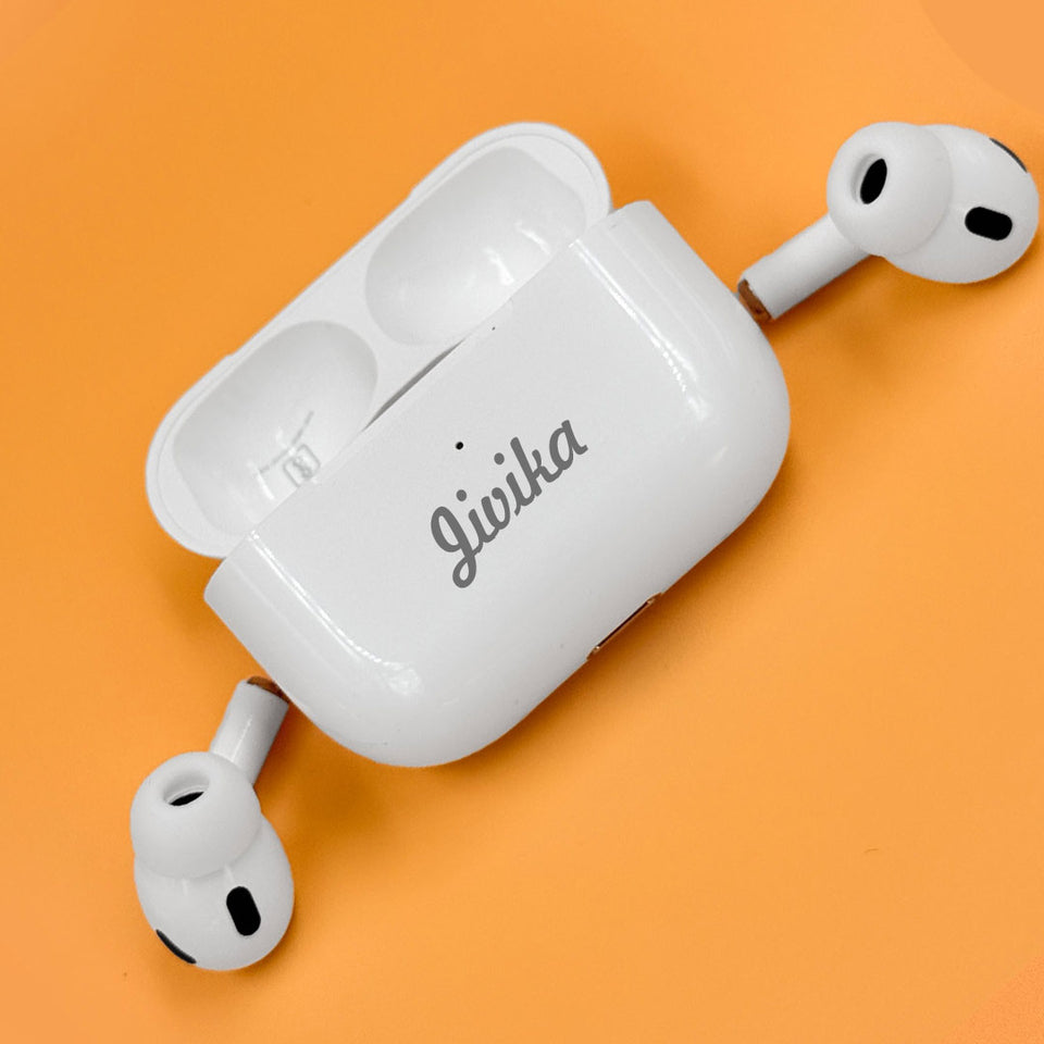 Customized Name Bluetooth Wireless Earbuds & Cover