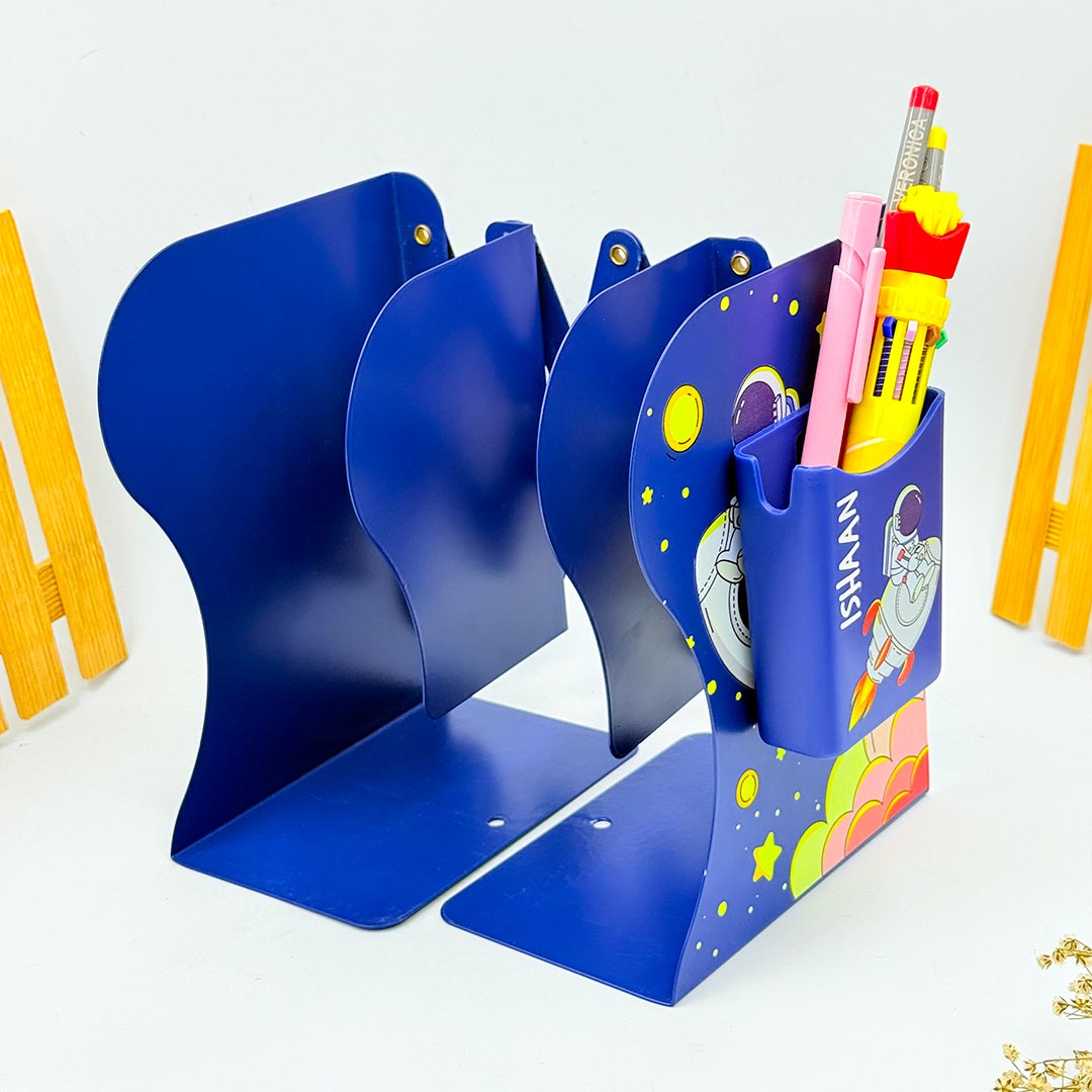 Personalized Expanded Kids Metal Book Holder Stand