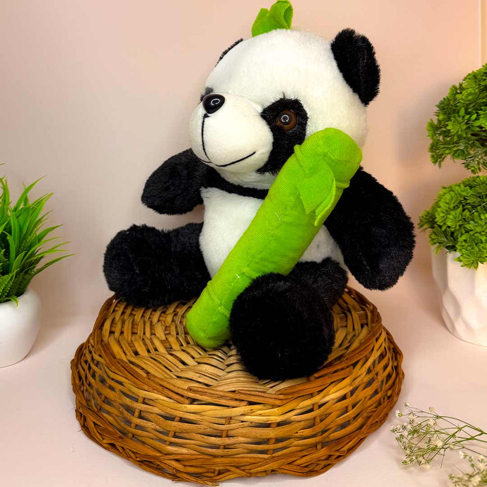 Bamboo Panda Teddy Plush Soft Toy & Pillow