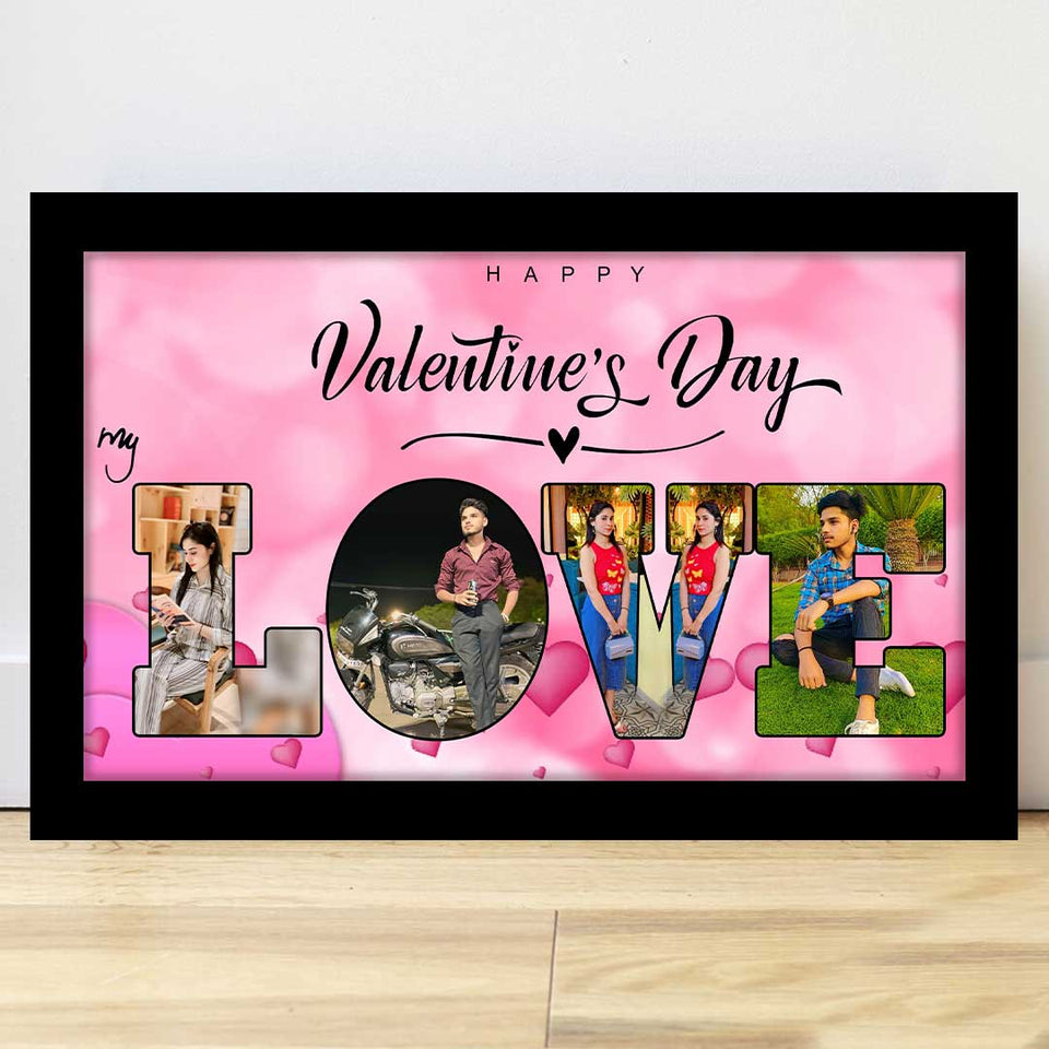 Valentine Special Personalized Love Photo Frame-6x8"