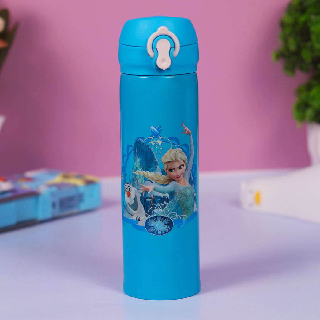 Personalized Pink Water Bottles for Kids -350 ML