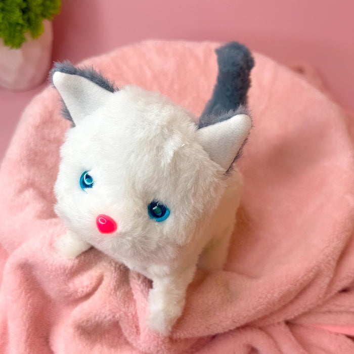 Talking & Walking Plush Cat – Fun and Engaging Toy for Kids