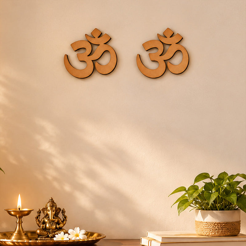 11-Piece Hindu Auspicious Symbols Decor | Diwali Home Entrance Set | Love Craft Gifts™