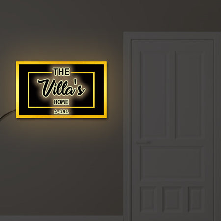 LED Name Plates For Home