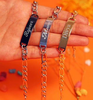 Personalized Name Bracelet For Women - Silver