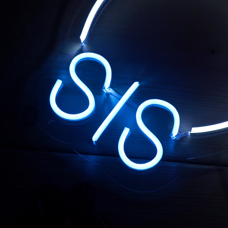 Bro Sis Infinity Neon Light Frames