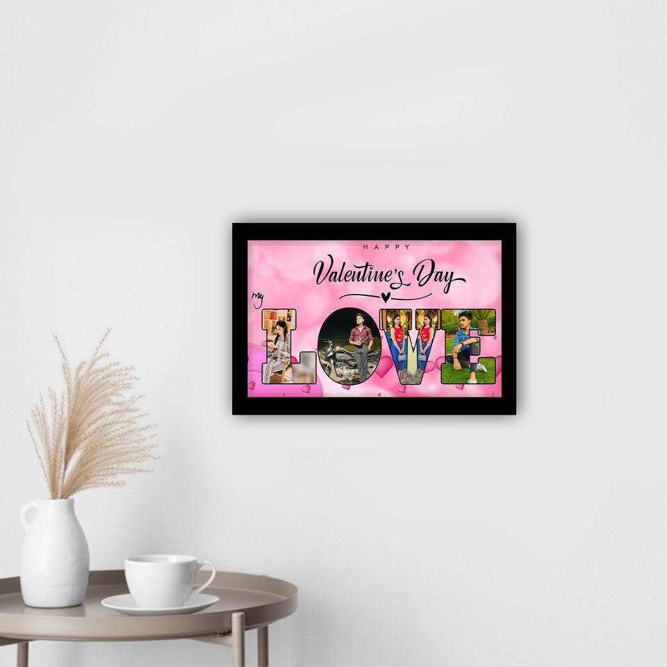 Valentine Special Personalized Love Photo Frame-6x8"