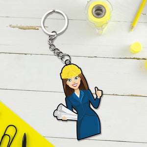 Engineer Keychain For Women