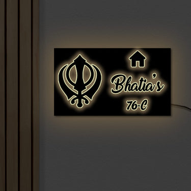 LED Name Plates For Home