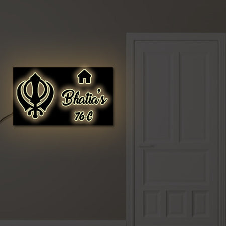 LED Name Plates For Home