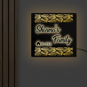 LED Name Plates For Home