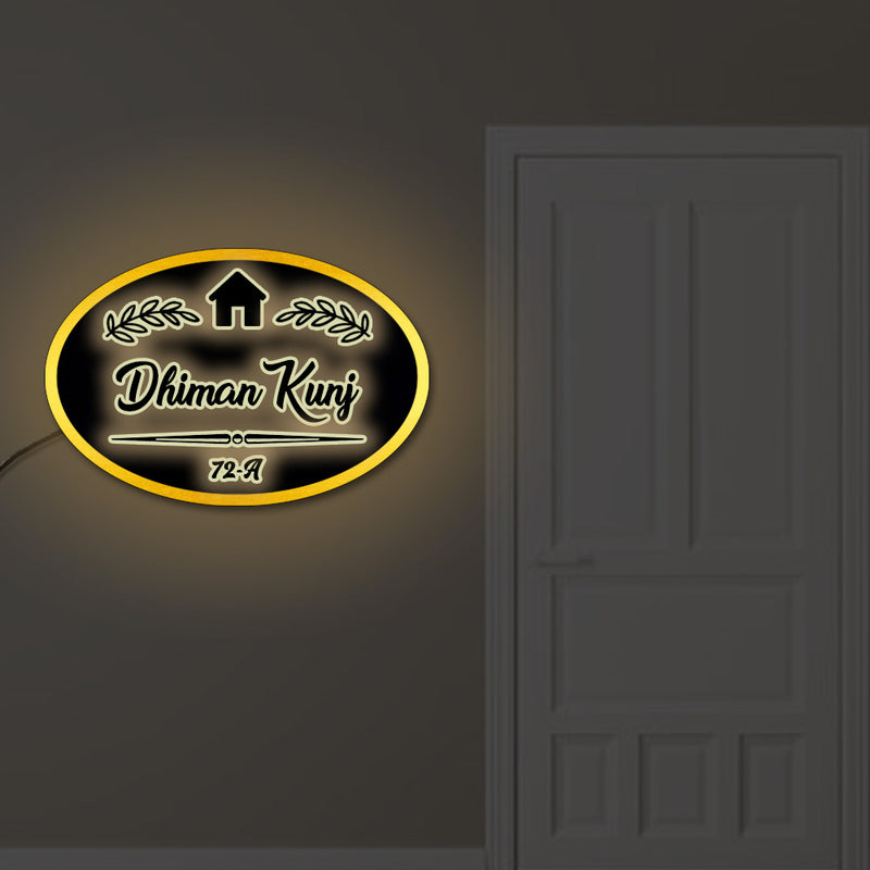 LED Name Plates For Home