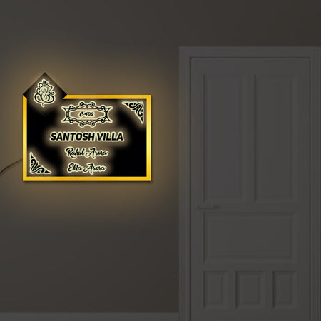 LED Name Plates For Home