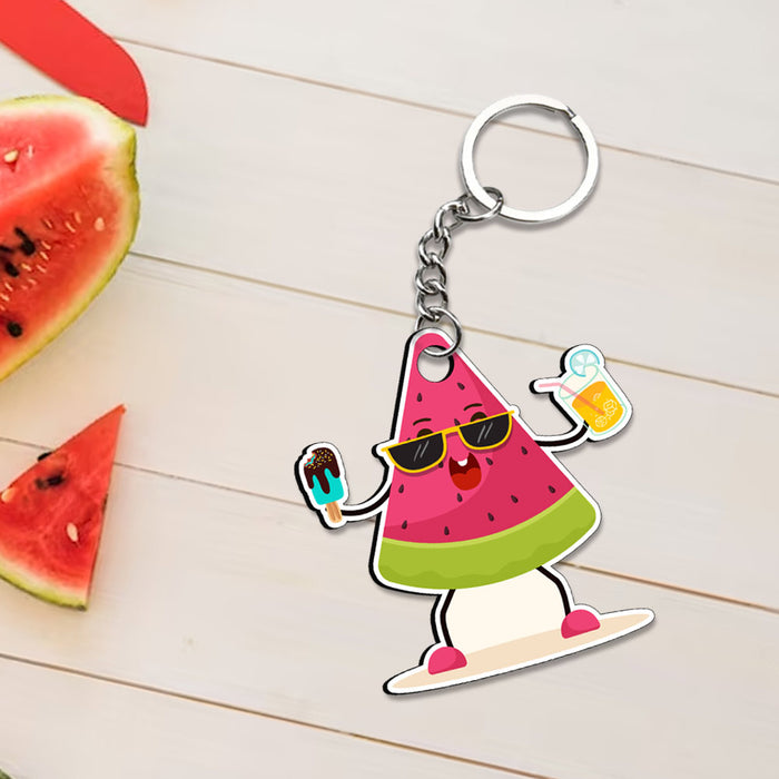 Fruity Delights: Fruit Keychain Collection | Love Craft Gifts