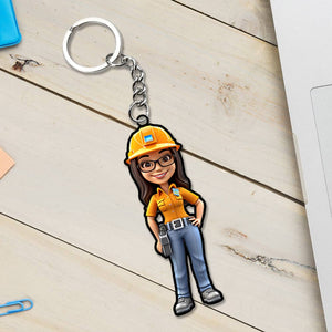 Engineer Keychain For Women