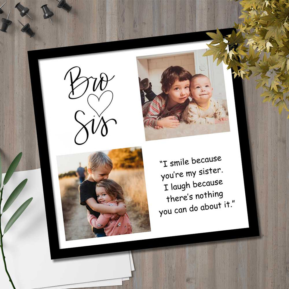 Photo Collage Frame-Photo Collage for Rakhi | Love Craft Gifts