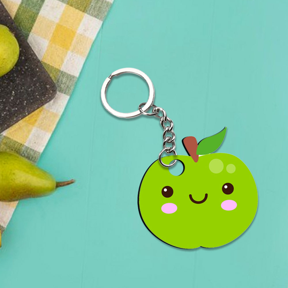 Fruity Delights: Fruit Keychain Collection | Love Craft Gifts