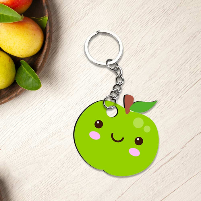 Fruity Delights: Fruit Keychain Collection | Love Craft Gifts