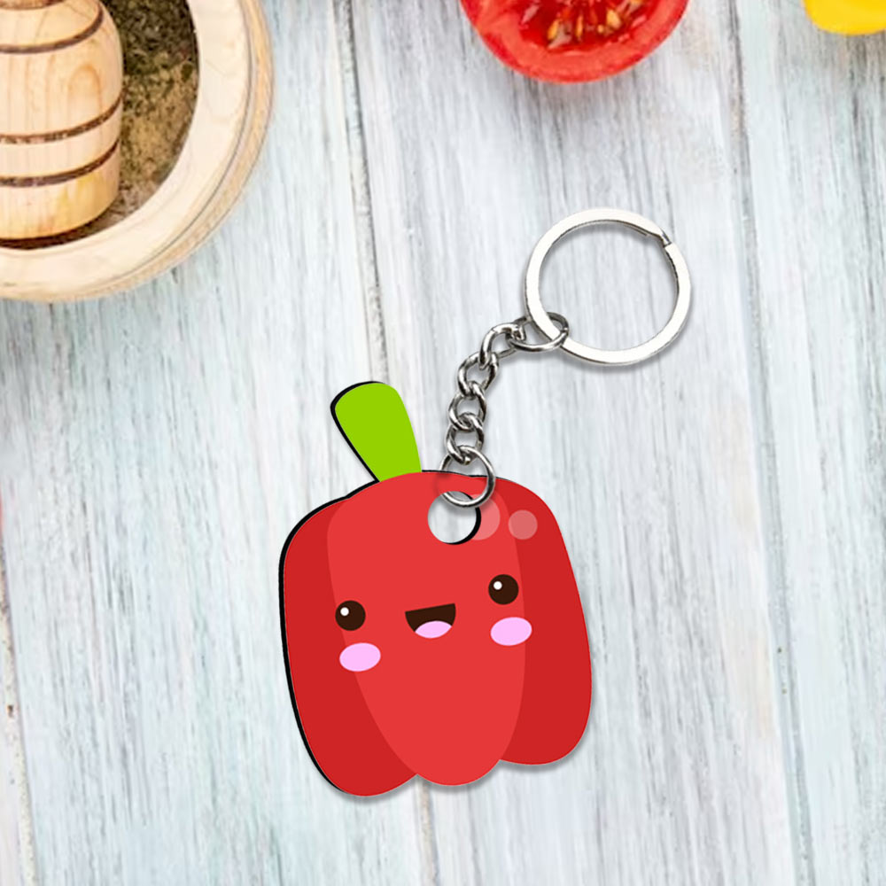 Greens on the Go: Vegetable Keychain Collection | Love Craft Gifts