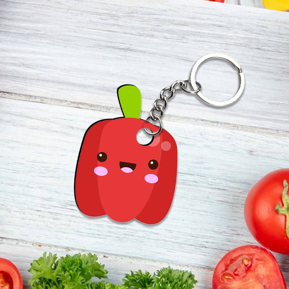 Greens on the Go: Vegetable Keychain Collection | Love Craft Gifts