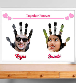 Couple Love Story Photo Frame