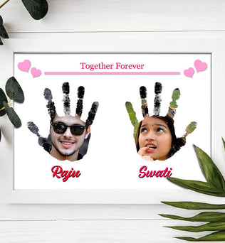 Couple Love Story Photo Frame