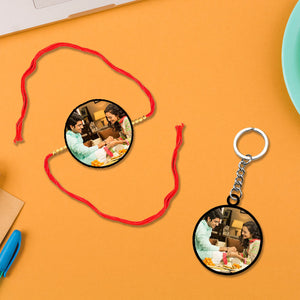 Rakhi Keychain Combo | Love Craft Gifts