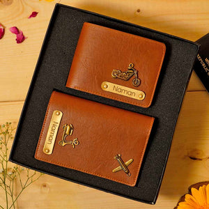 Customized Passport Cover & Men's Wallet