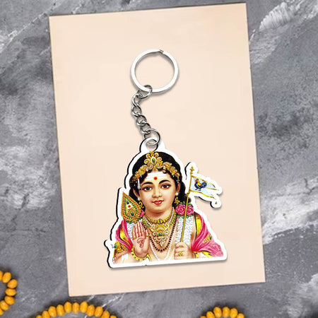 South Indian God Keychain