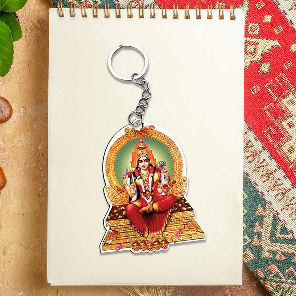 South Indian God Keychain