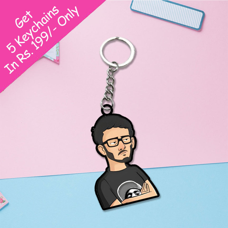 Carryminati Keychain