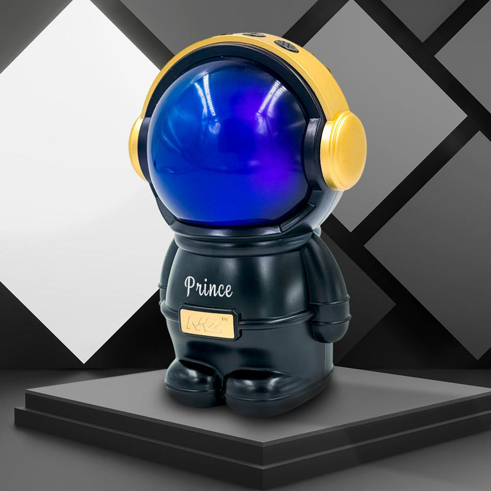 Personalized Name Astronaut Bluetooth Wireless Speaker|| MZ M6 Speaker