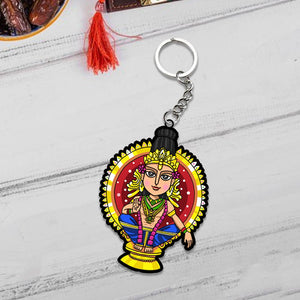 South Indian God Keychain