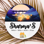 Customized Sublimation Home Name Plates