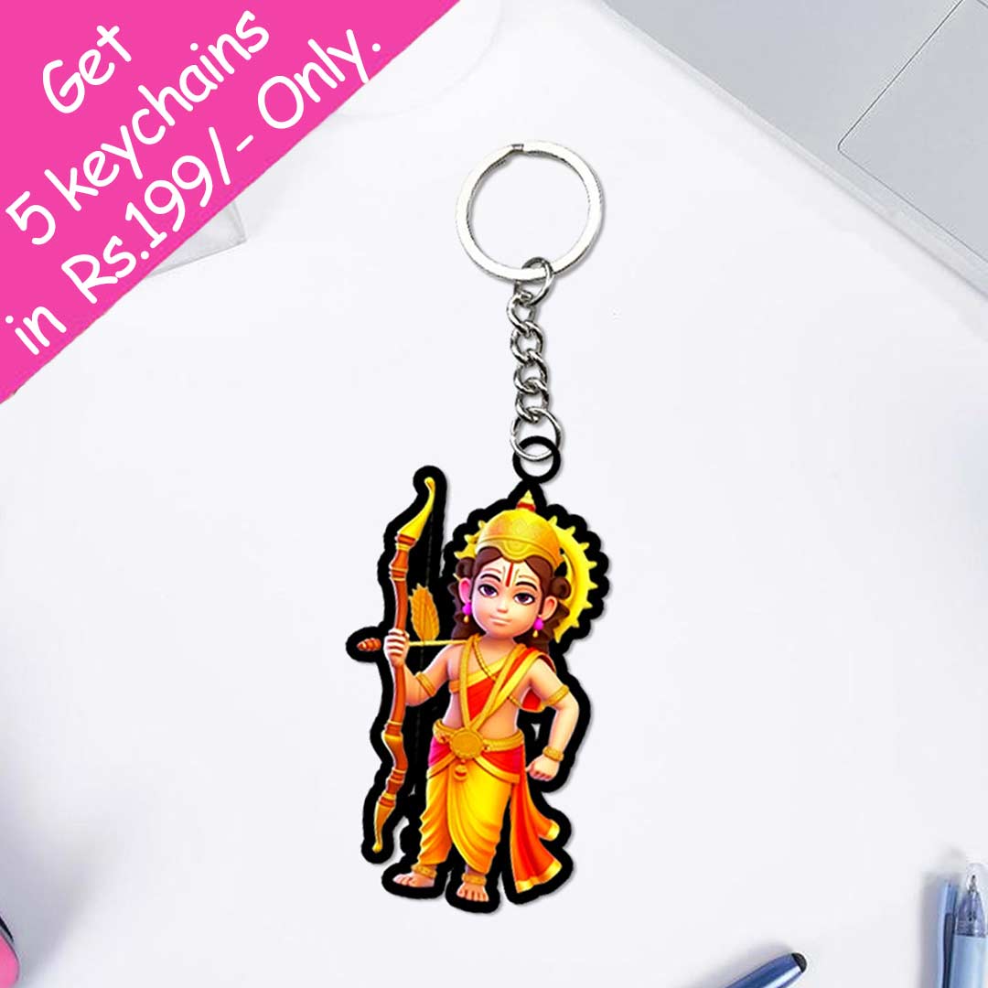 Ram Ji Keychain | Love Craft Gifts