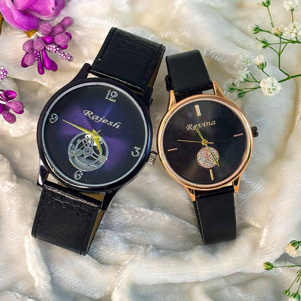 Valentine Special Custom Wrist Watch With Name