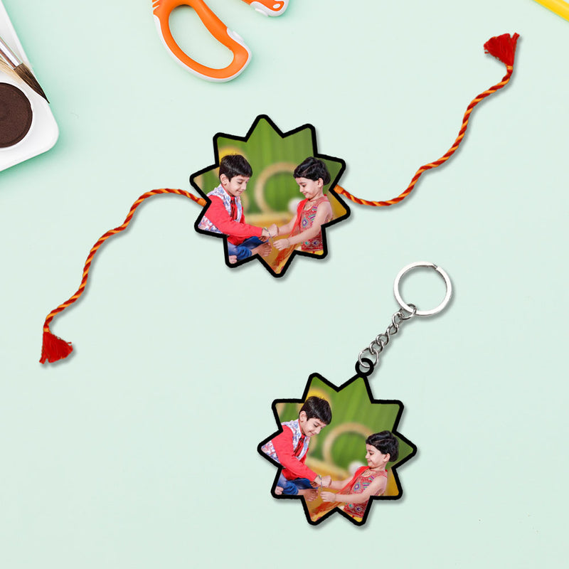 Rakhi Keychain Combo | Love Craft Gifts