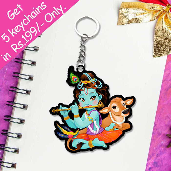 Krishna Keychain | Love Craft Gifts