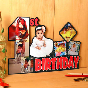 1st Birthday Sublimation Baby Frame