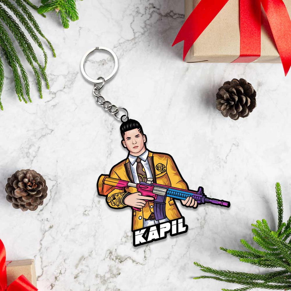 Pubg Keychain With Name: Pubg Keyrings | Love Craft Gifts