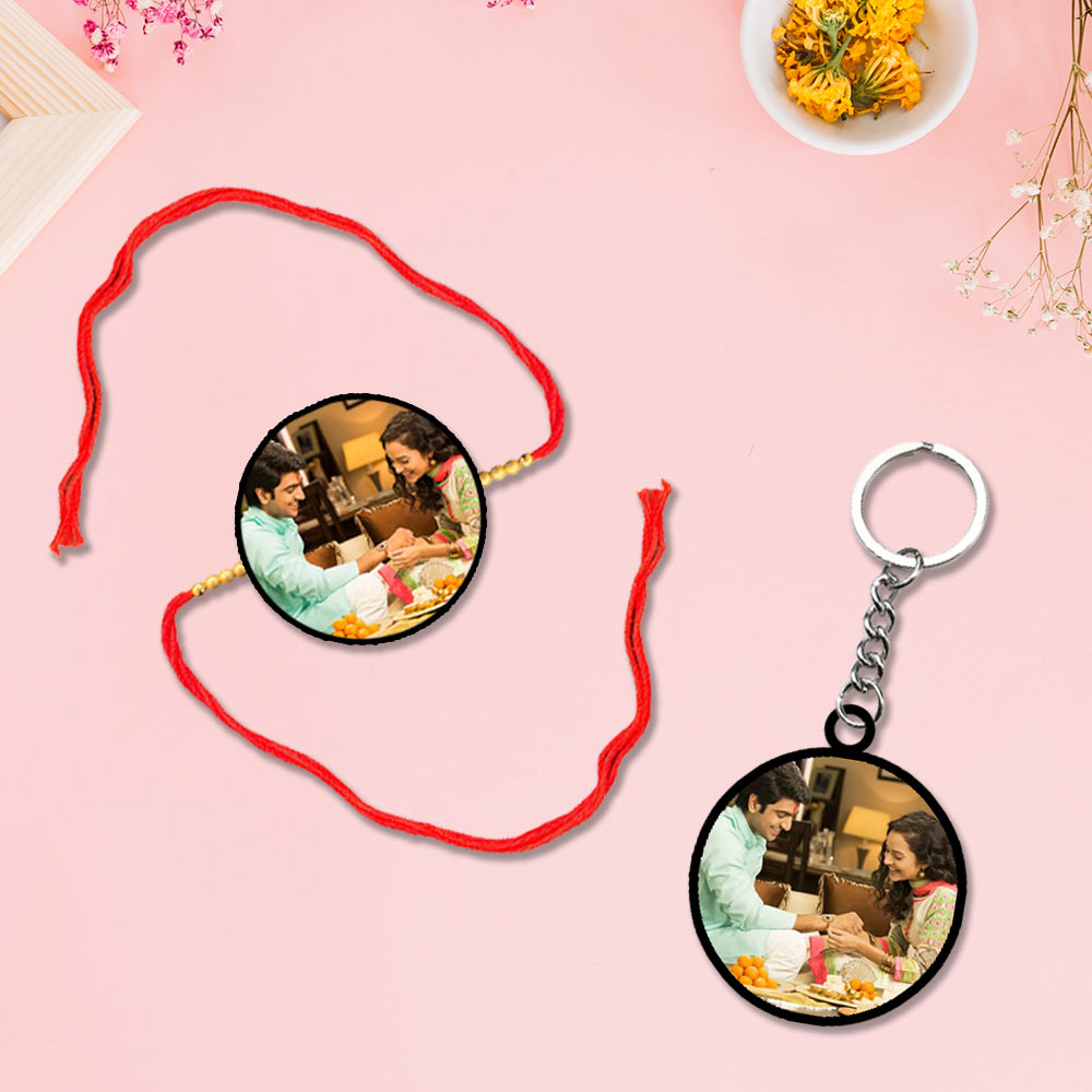 Rakhi Keychain Combo | Love Craft Gifts