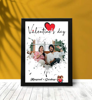 Valentine Special -Personalized Photo Frame For Loved One-8x12