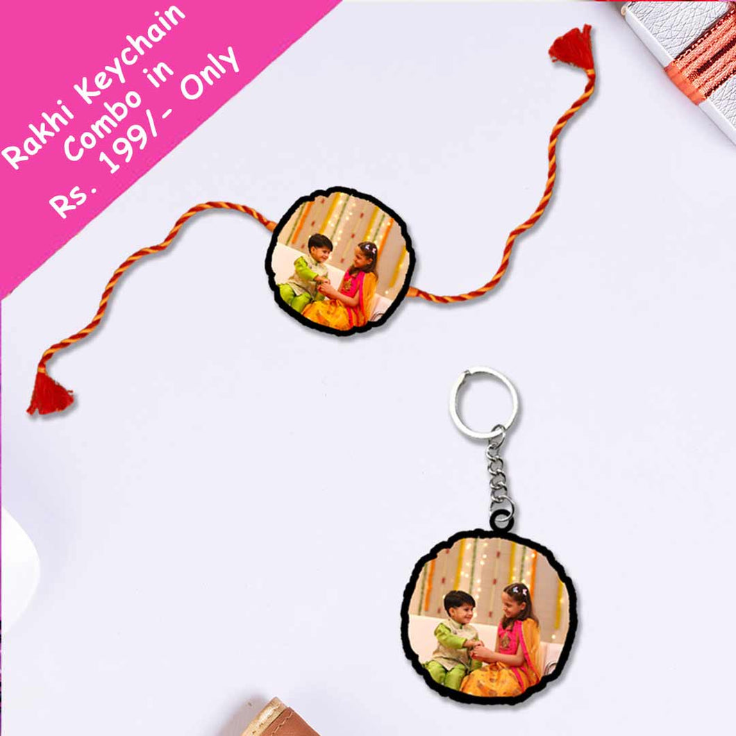 Rakhi Keychain Combo | Love Craft Gifts