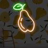 Pear Neon Sign Light