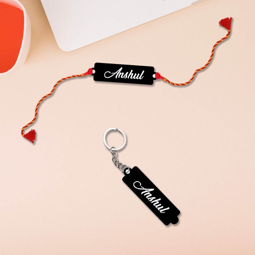 Rakhi Keychain Combo | Love Craft Gifts